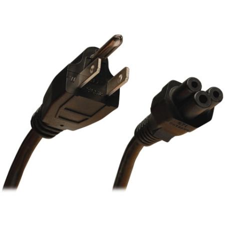 3' AC Power Cord, NEMA 5-15P to C5