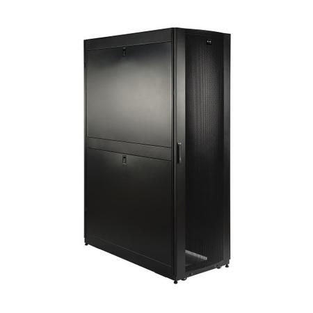 45U SmartRack Deep Rack Enclosure Cabinet with Doors and Side Panels