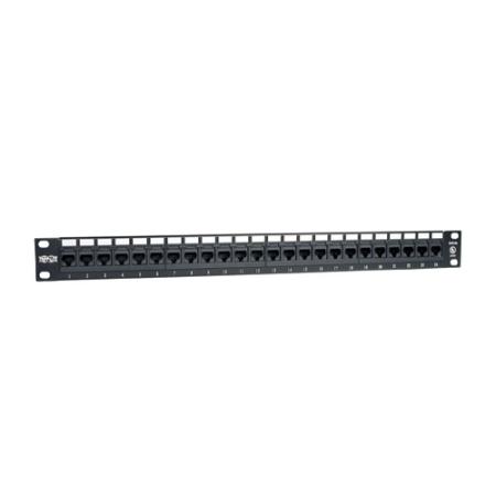 24-Port 1U Rack-Mount Cat6/5 110 Patch Panel, 568B