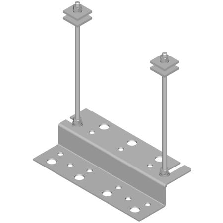 Trapeze Kit, 12 in wide, one rung