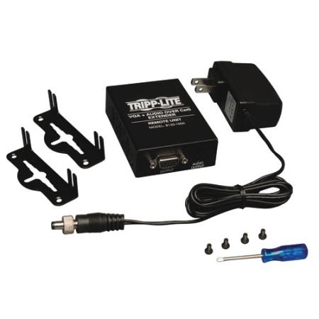 VGA with Audio over Cat5/Cat6 Extender, Box Rx