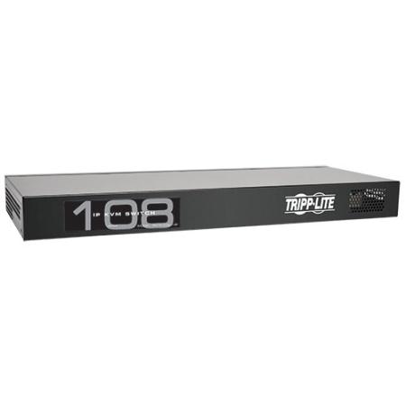 8-Port Cat5 IP KVM Switch 1U Rack-Mount 1+1 User