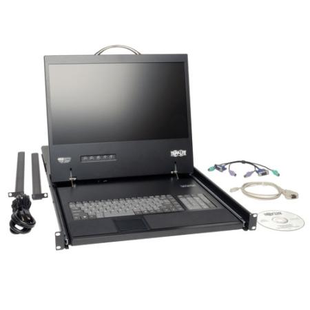 8-Port Cat5 1U 1+1 User Console KVM Switch