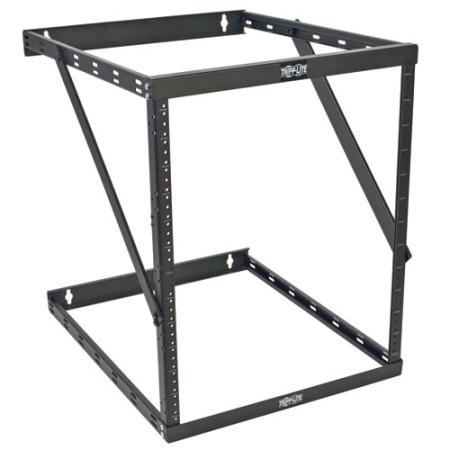 Low-Profile UPS-Depth Wall 2-Post Open-Frame Rack