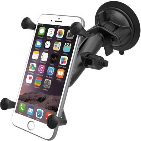 Twist Lock Suction Cup Mount with X-Grip Holder