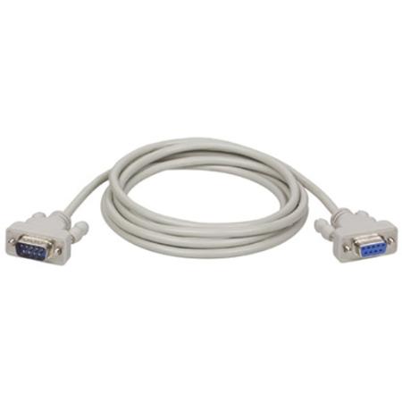 Serial DB9 Serial Ext Cable, (DB9 M/F), 6-ft