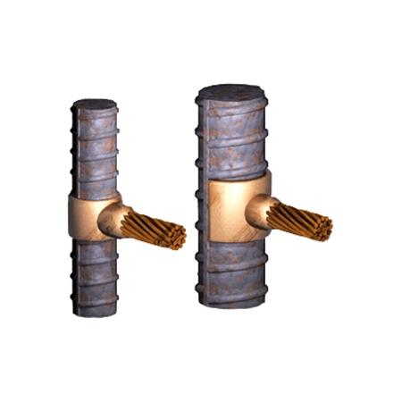 Wire Tee to Rebar for 5" Rebar and #2 AWG Wire