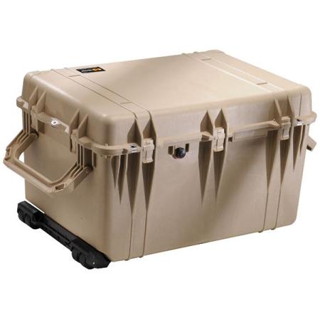 Wheeled Case 29-1/8"Lx20-11/16"Wx17-5/8"D.Tan