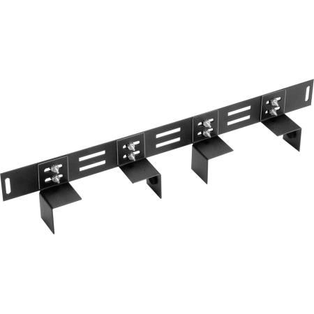 Equipment Tie Down Bracket, 19" Metallic Gray