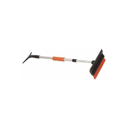 Telescoping Snowbroom and Ice Scraper 48 Inch Long