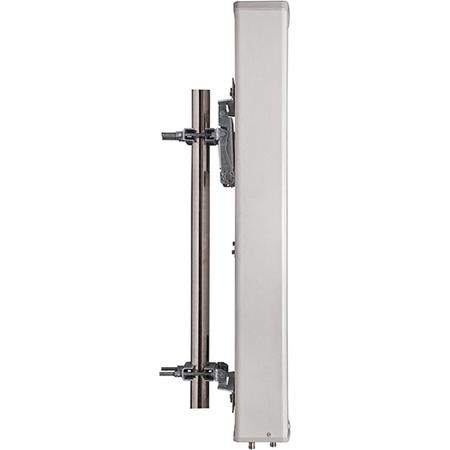 2x 694 - 960, 4x 1695 - 2690 MHz Outdoor Sector Antenna with 6x 4.3-10 Female Connectors, 45 Deg HPBW