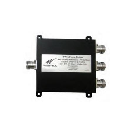 617-2700MHz ClearLink -161 PIM 3-Way Power Divider
