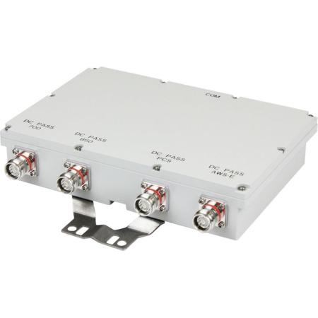 Quadraplexer 700/850/PCS/AWS1- 3 250W 4.3-10