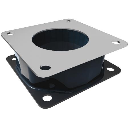 Shock Buster Adapter with 75mm VESA Hole Pattern