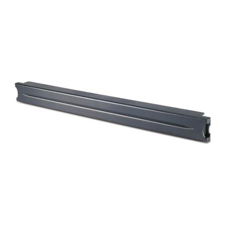 1U 19" Black Modular Blanking Panel