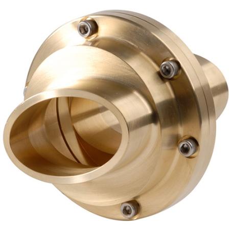 Splice for elliptical waveguide 43