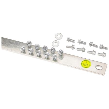 Grounding busbar; 19" length;