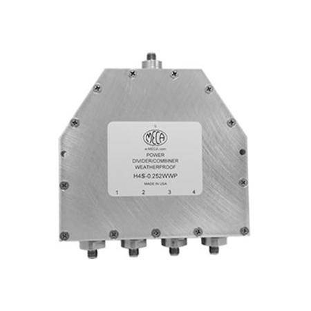 5-500 MHz 4-Way Pwr Divider w/ SMA Female