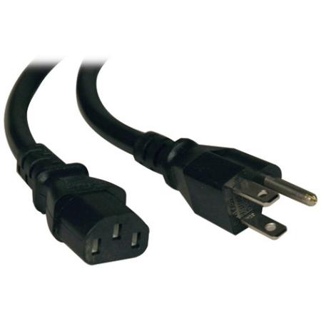 2' AC Power Cord, NEMA 5-15P to IEC-32-C13