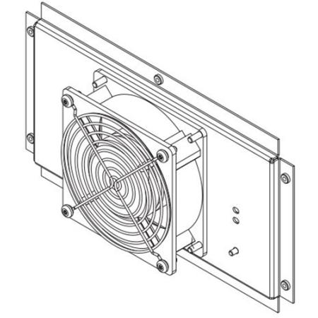 115 V AC Wall Mount Enclosure Cooling Fan