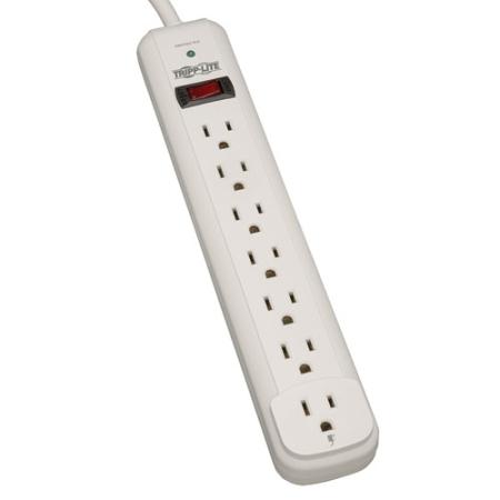12' Protect It! 7-Outlet Surge Protector, 1080J