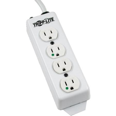 15' Medical Power Strip with 4 Hospital Outlets