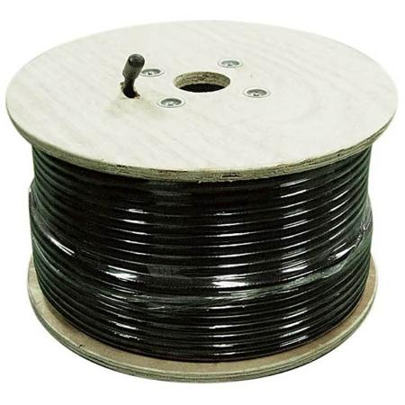 1,000 ft SC-400 Ultra Low Loss Coax Cable in Black, Connectors not included