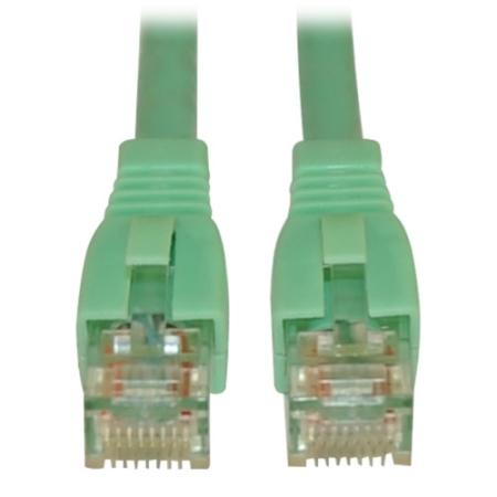 20' Augmented Cat6/6a 10G Assembly RJ45 M/M Aqua