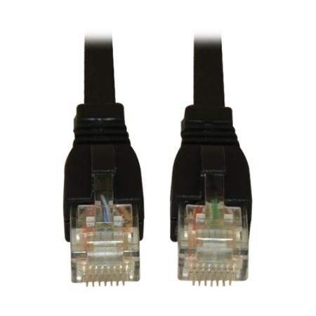 14' Augmented Cat6/6a 10G Assembly RJ45 M/M Black