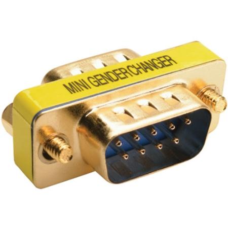 Compact/Slimline DB9 Gender Changer (M/M)