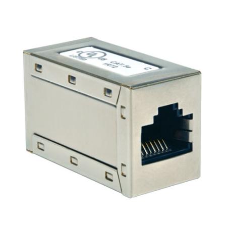 Cat5e StraightThru Modular Shield Coupler RJ45 F/F