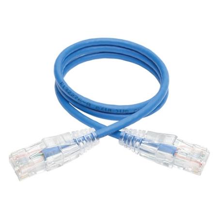 2 ft Cat6 Gigabit Slim UTP Patch Cable RJ45 Blue