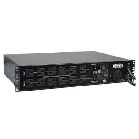 10' 2.9kW Single-Phase ATS / Metered PDU, 120V