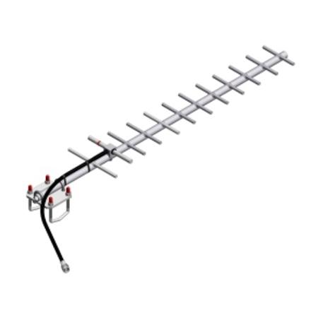 406-512 MHz 12 Element Yagi Antenna, N Male
