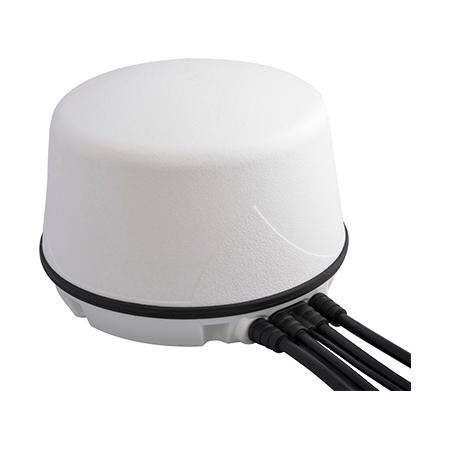 Magnetic Mount 2-LTE, 3-Wi-Fi, GNSS Multiband Antenna in White