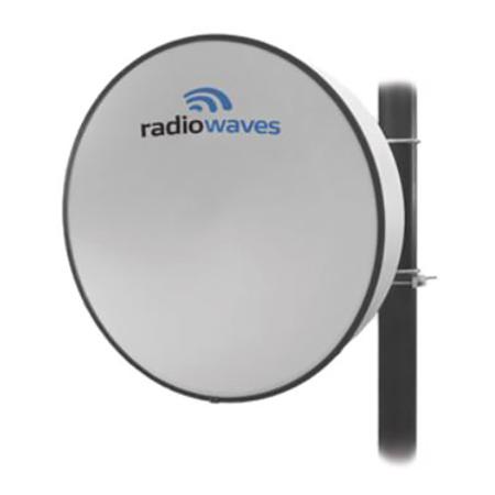 10.7 - 11.7 GHz 38 dBi 3 ft Parabolic Antenna