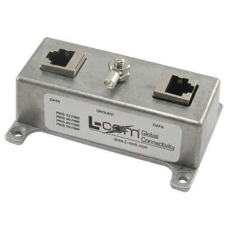 Indoor 10/100/1000 Base-T CAT6 Gas Tube Protector