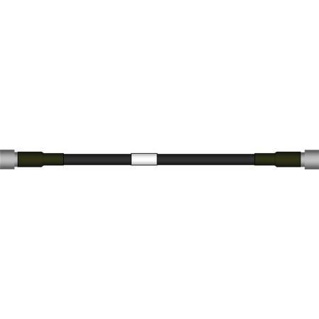 6 ft FSJ1-50A HELIAX® SureFlex® Cable Assembly with N Male - SMA Male Connectors
