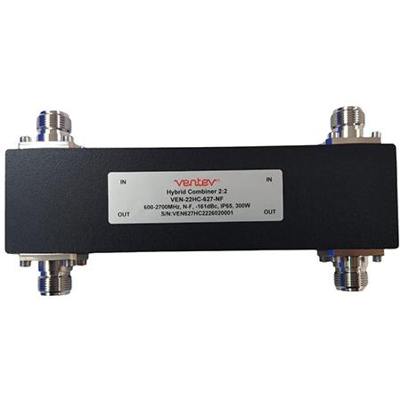 600 - 2700 MHz 3 dB Broadband 2x2 Hybrid Coupler with N Female Connectors