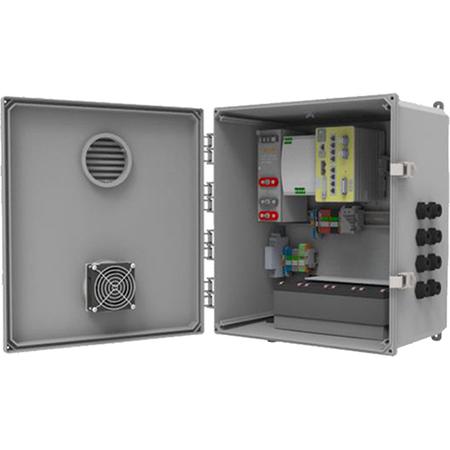 Integrated UPS Power System with Lithium Battery in Polycarbonate Enclosure