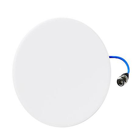 600 - 4000 MHz Ultra Slim Round Antenna and PVC Ceiling Mounting Bracket Bundle