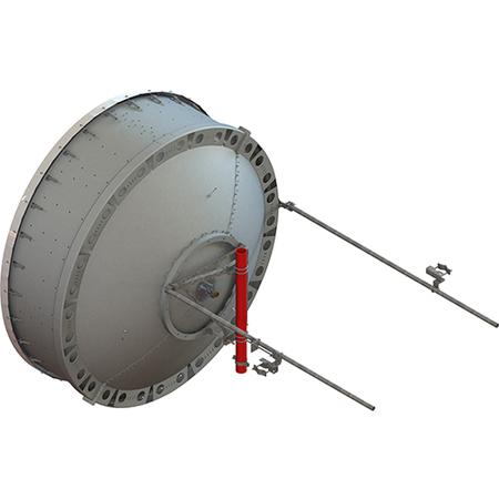 4.4 - 5 GHz 10 ft ValuLine® High XPD Antenna, CPR187G Flange