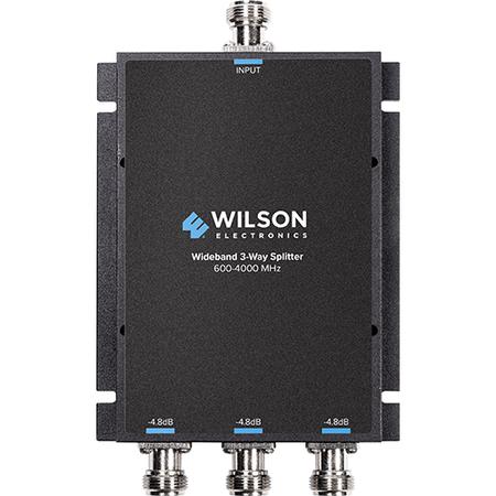 600 - 4000 MHz Three-Way Splitter with N Female Connectors