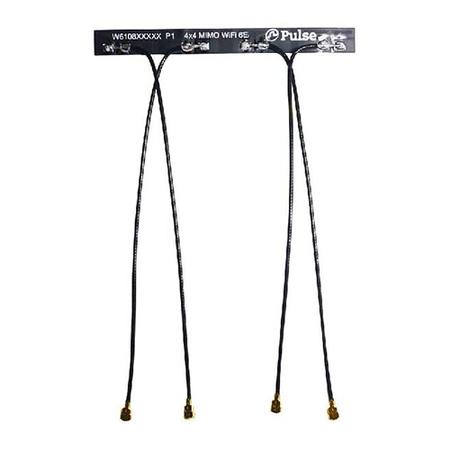 2.4 - 2.48, 5.15 - 7.125 GHz 4x4 MIMO Wi-Fi 6E Antenna with FPCB Material