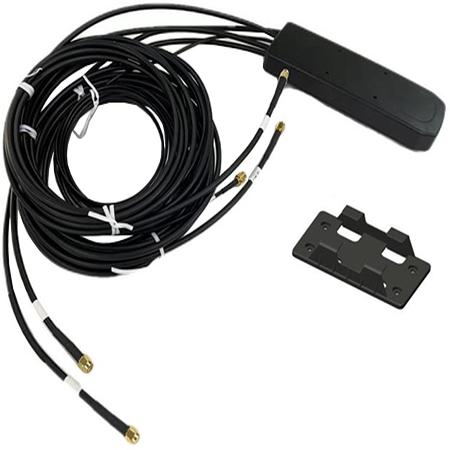 5-in-1 Candy Bar 2x 5G FR1 2x Wi-Fi 1x GNSS Covert Vehicular Antenna