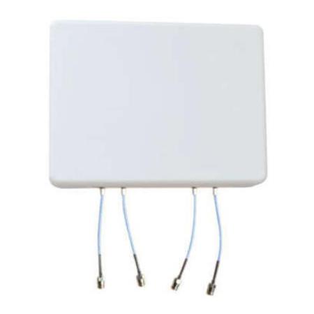 617 - 3800 MHz Directional DAS 4-Port 4x MIMO 4G/5G Antenna with 4.3-10 Female Connectors
