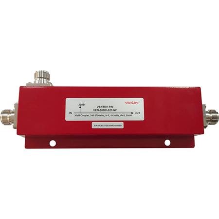 340 - 2700 MHz 15 dB Public Safety Directional Coupler with N Female Connectors