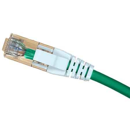 3.2 ft 26 AWG Cat 6 TIA 568A Patch Cord with RJ45 Male in Unshielded Green, LSZH