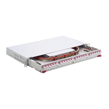 1U UniRack2 OM4 MM with 6 LC-Duplex Connectors