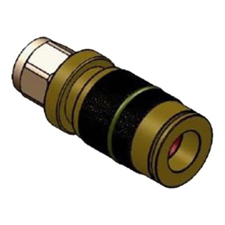 N Male Compression Connector for 1/2 in Coax Superflexible Cable, SCF12-50 Series